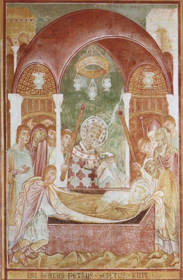 Burial of St.Peter